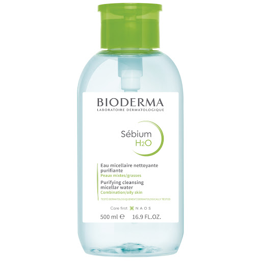 Solución Micelar Bioderma Sebium H2o x 500 ml