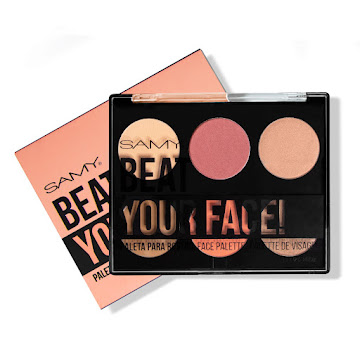 Paleta De Sombras Samy Beat Your Face x 6 Tonos  
