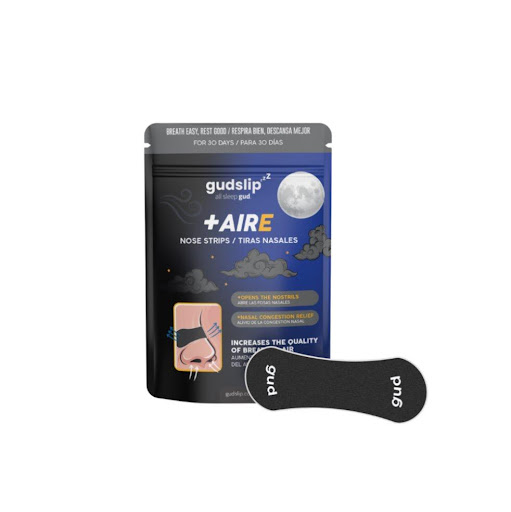 Tiras nasales Gudslip adhesivo hipoalergénico pack 30 unidades Gudslip Pack 30 unidades x 30 unidades Gudslip | tiras nasales | adhesivo hipoalergénico adhesivo superior de Henkel®

Sueño profundo y repardor
Mejora la oxigenación
Reduce ronquidos

95% Algodón SoftSense®,
3% Elastano, 2% Henkel
Loctite