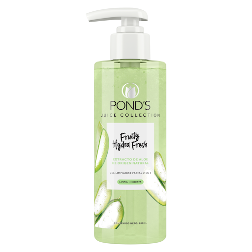 Limpiador Facial Ponds Hydra Fresh Aloe x 200 ml