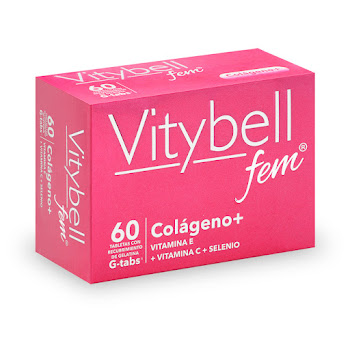 **Vitybell Fem G- Colageno +Vitamina E Caja x 60Tab  