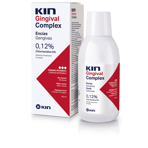 Enjuague Bucal Gingival Complex 0.12% Chlorhexidine Dg Kin x 250 ml