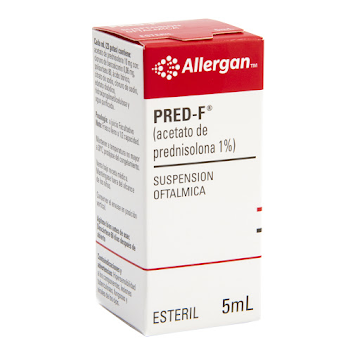 Pred-F Prednisolona 1% Abbvie Frasco x 5 ml  
