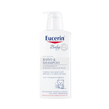 Shampoo y Baño Eucerin Baby Frasco x 400 ml  