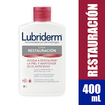 Crema Lubriderm Restauración x 400 ml  