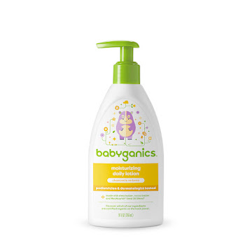 Loción Babyganics Hidratante Diaria Manzanilla Verbena x 266 ml  