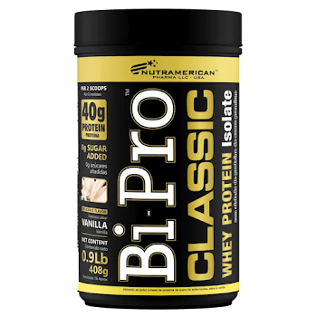 Proteína BiPro Classic Nutramerican Tarro x 408 gr  