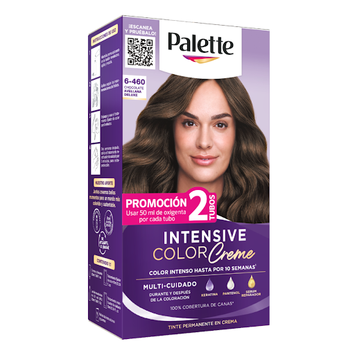 Tinte Palette Intensive Color Creme 6-460 Chocolate Avellana Caja x 1 und