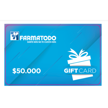 Bono De Regalo Farmatodo   $50.000  