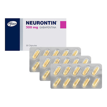 Neurontin Gabapentina 300 mg Pfizer Caja x 30 Cápsulas  