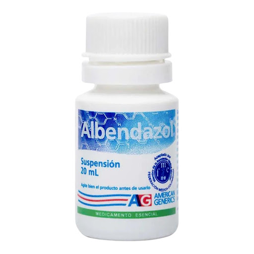 Albendazol AG 400 mg Frasco x 20 ml