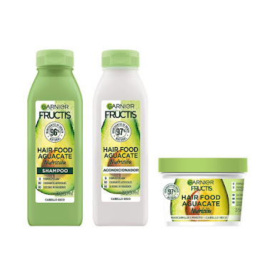 Combo Fructis Hair Food Aguacate Shampoo + Acondicionador + Mascarilla  