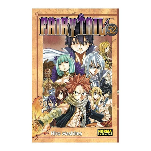 Fairy Tail No. 52. Hiro Mashima Editorial Norma Libro x 1.0 FAIRY TAIL 52   Autores:Hiro Mashima  Colecciones:CÓMIC MANGA  Editoriales:NORMA Editorial  Series:FAIRY TAIL   ¡LOS MIEMBROS DE FAIRY TAIL ESTÁN EMOCIONADOS CON EL RENACER DEL GREMIO!  Casi al mismo 