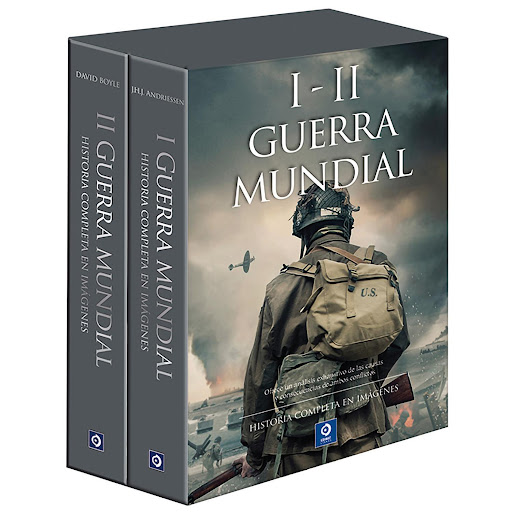 I-II Guerra Mundial. Historia Completa En Imágenes Edimat Libro x 1 I - II GUERRA MUNDIAL, 2.VOLS (T.D)(24)Presentado en un elegante estuche, I Guerra Mundial en imágenes y II Guerra Mundial en imágenes cuenta, a través de más de ochocientas fotografías, los sucesos m