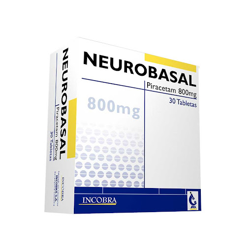 Neurobasal Piracetam 800 mg Incobra Caja x 30 Tabletas