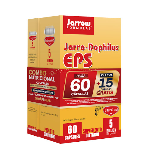 Oferta Jarrodophilus Eps Probióticos 5 Billones Formulabs Paquete x 60 Capsulas + 15 Capsulas