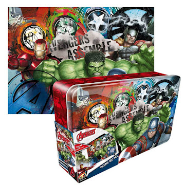 Solo Online Rompecabezas Avengers   Caja Metalica 150 Piezas 