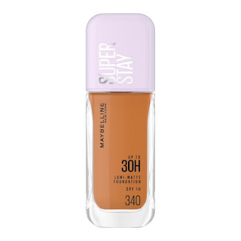 Base Líquida Maybelline Super Stay Lumi Matte Acabado Mate Luminoso Tono 340 Frasco x 35 ml  