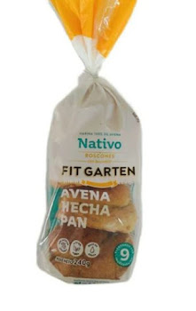 Pan Fit Garten Nativo Roscones De Avena x 240 gr  