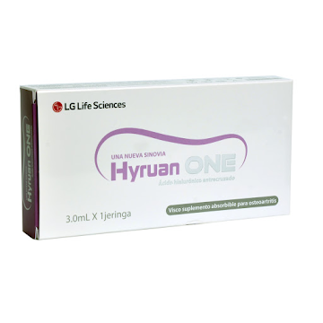Hyruan One Ácido Hialurónico Entrecruzado 3.0 ml Calier Caja x 1 Jeringa  
