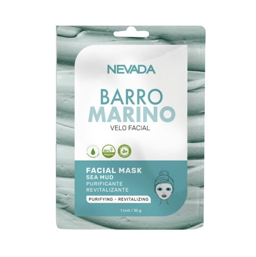 Mascarilla Facial Barro Marino Nevada Sobre x 3 Sobres