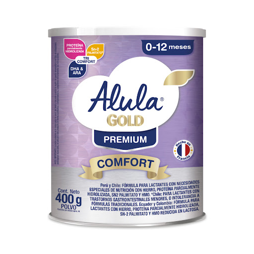 Formula Infantil Alula Gold Comfort Premium x 400 gr