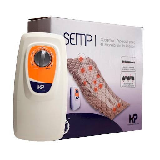 COLCHONETA INFLABLE ANTIESC SEMP IMPORM Relax Time  x 1 Superficie especial para el manejo de pacientes con riesgo de úlceras por presión. Fabricada en PVC de grado médico, con un sistema de celdas de aire que se inflan y desinflan de manera secuencial par