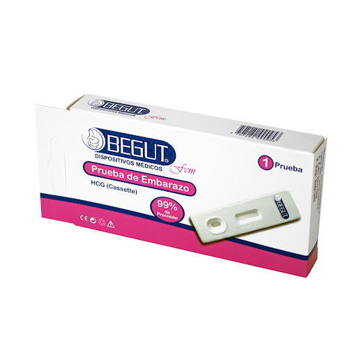Prueba De Embarazo Begut Tipo Cassete Caja x und