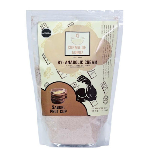 Crema de arroz sabor Cup de chocolate bolsa x 550 gr by: Anabolic Cream Anabolic Cream Bolsa x 550 gr CREMA DE ARROZ SABOR PEANUT CUP, DE SABOR ES FACIL DE DESCRIBIR, ES COMO COMERTE UN CUP DE REESES. LO MEJOR DE DOS MUNDOS: CHOCOLATE + MANI. QUE MAS SE PUEDE PEDIR!

VIENE EN PRESENTACIÓN DE 550 GR.
