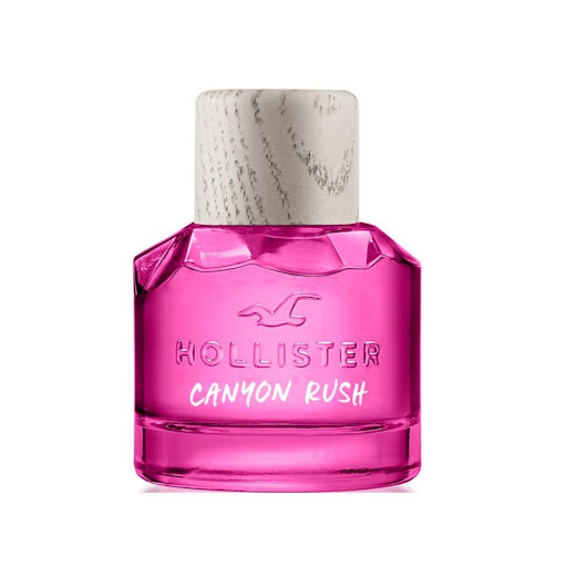 Perfume Mujer Hollister Canyon Rush Eau de Parfum 100ML HOLLISTER caja x 1 Hollister Canyon Rush Here EDP es un perfume que ofrece una experiencia frutal y refrescante, ideal para quienes buscan un viaje lleno de aventuras. Este aroma te invita a cerrar los ojos, respirar pr