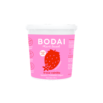 Yogurt Yococo Bodai   Fresa Vainilla x 140 gr 