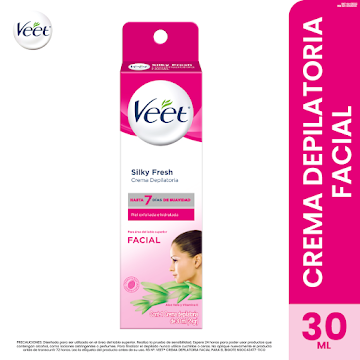 Crema Depilatoria Veet Facial Silky Fresh x 30 ml undefined