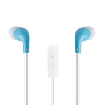 Audífonos Esenses Alámbricos Manos Libres Eb-610 Azul x 1 und  