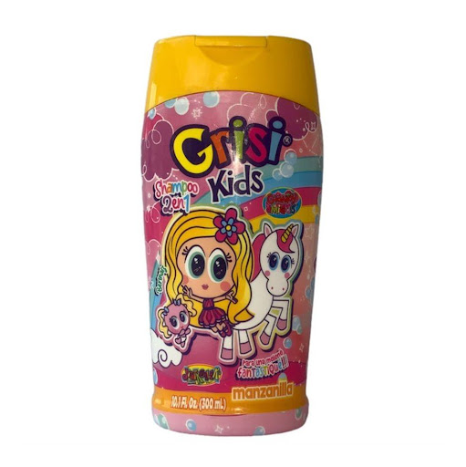 Shampoo 2 en 1 Manzanilla Berinaiz 300 ml - Grisi GRISI UNIDAD x 1 UND El Shampoo 2 en 1 de Grisi contiene (Shampoo + acondicionador) 
Sin parabenos. 
Formulado con Manzanilla, ayuda a mantener un cabello naturalmente claro
No cambia el color natural del cabello.
Con est