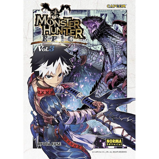 Monster Hunter Epic No. 3 Editorial Norma Libro x 1.0 