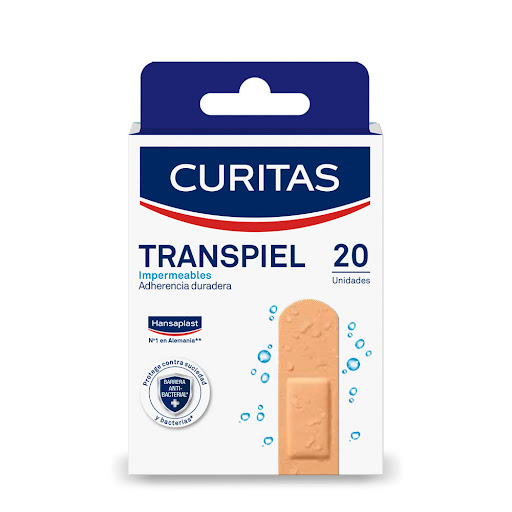 Curitas Transpiel Impermeables Caja x 20 und