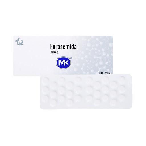 Furosemida 40 mg MK Fracción Blíster x 30 Tabletas
