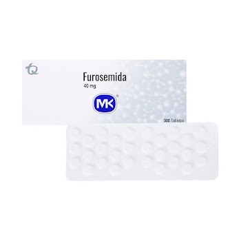 Furosemida 40 mg MK Fracción Blíster x 30 Tabletas  