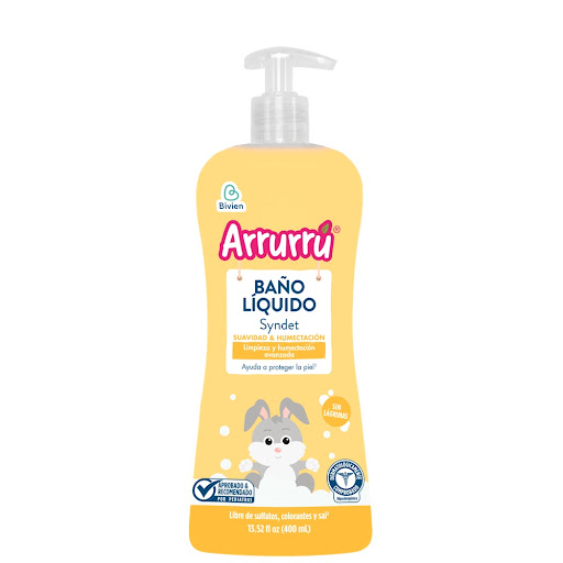 Baño Liquido Arrurru Suavidad Y Humectación Frasco x 400 ml