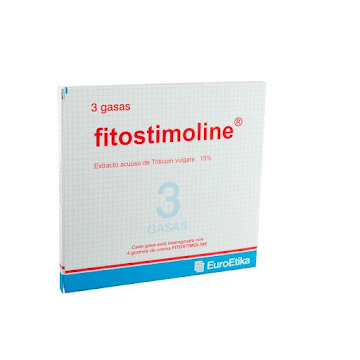Fitostimoline Extracto Triticum Vulgare 15% Eurofarma Gasas Caja x 3 und  