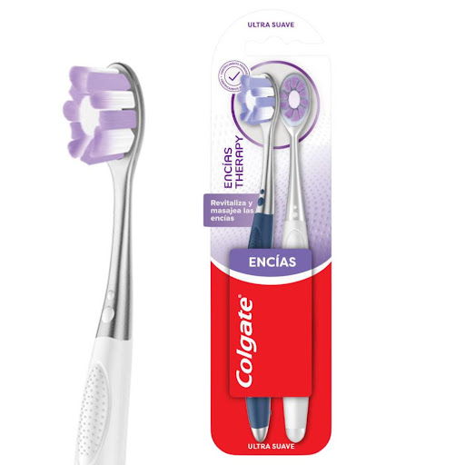 Cepillo de Dientes Colgate Suave Encias Therapy Blíster x 2 und
