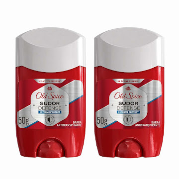 Desodorante Antitranspirante Old Spice Hombre Barra Extreme Protect 50 g Frasco x 2 und  