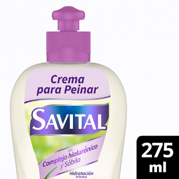 Crema para Peinar   Savital Hialurónico x 275 ml  
