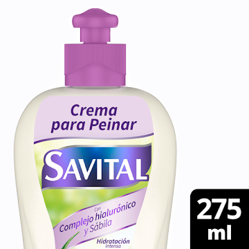 Crema para Peinar   Savital Hialurónico x 275 ml  