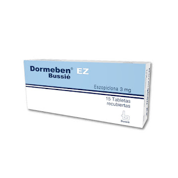 Dormeben EZ Eszopiclona 3 mg Bussie Caja x 15 Tabletas  