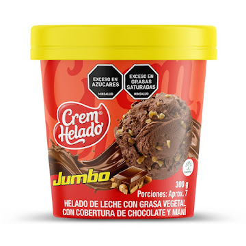 Helado Crem Helado   Tradicional Jumbo 300 gr  