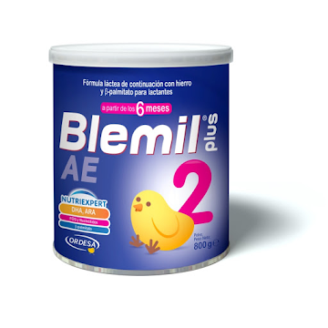 Fórmula Infantil Blemil Plus Nutriexpert 2AE 6 Meses x 800 gr  