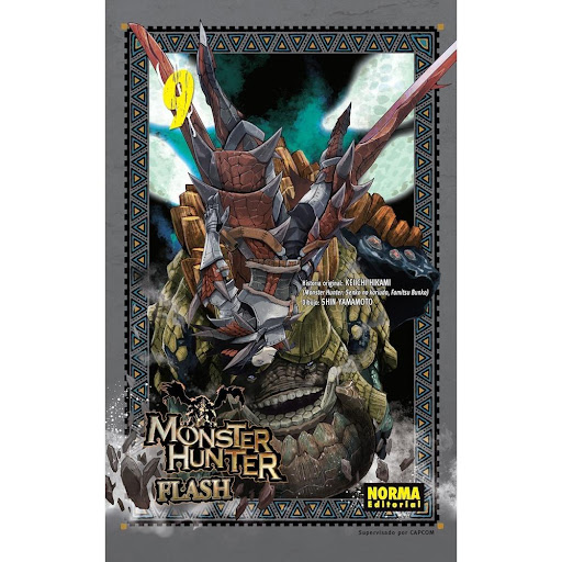 Monster Hunter Flash No. 9 Editorial Norma Libro x 1.0 MONSTER HUNTER FLASH! 09   Autores:Keiichi Hikami, Shin Yamamoto  Colecciones:CÓMIC MANGA  Editoriales:NORMA Editorial  Series:MONSTER HUNTER FLASH!   ¡KERES, TORCCHE Y RAIGA SE IMPONEN UN RETO CASI I