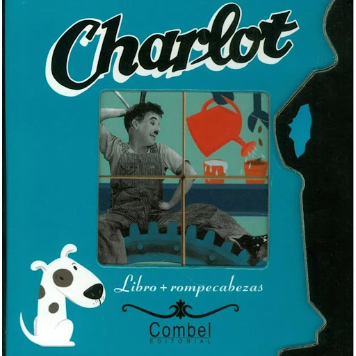 Charlot. Rompecabezas (t.d) Combel Editorial Libro x 1 CHARLOT+rompecabezas td CombelUn libro todo cartón y un rompecabezas que los niños y niñas podrán reconstruir para conocer seis divertidas escenasde algunas películas de Charlot. Un juego visual que i