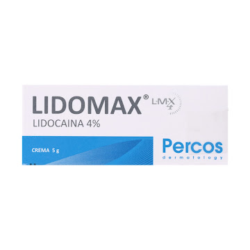 Lidomax Lidocaína 4% Percos Tubo x 5 gr  